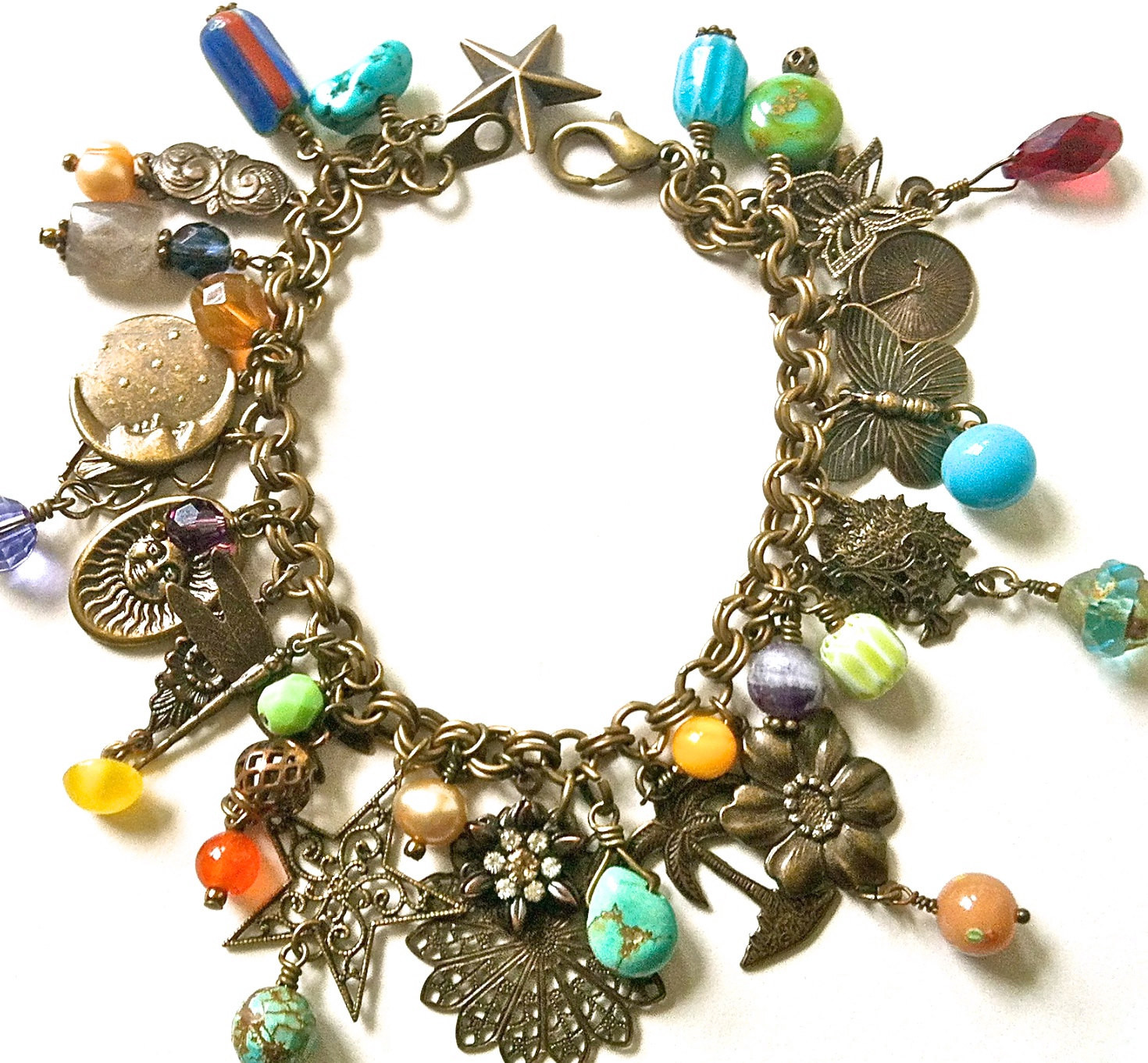 One Of A Kind Bracelet
 e of a kind charm bracelets with musical by Love2BeadbyCindy