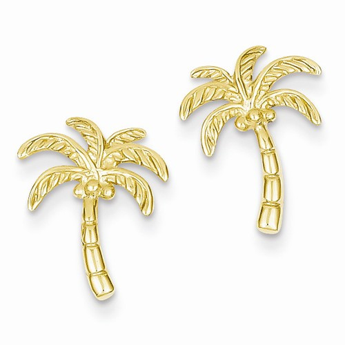 Palm Tree Earrings
 Palm Tree Post Earrings [QGTM774] $115 00 Royal Gold