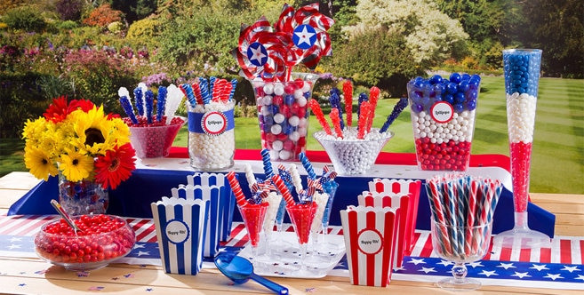 Party City 4th Of July
 4th of July Candy Buffet Party City