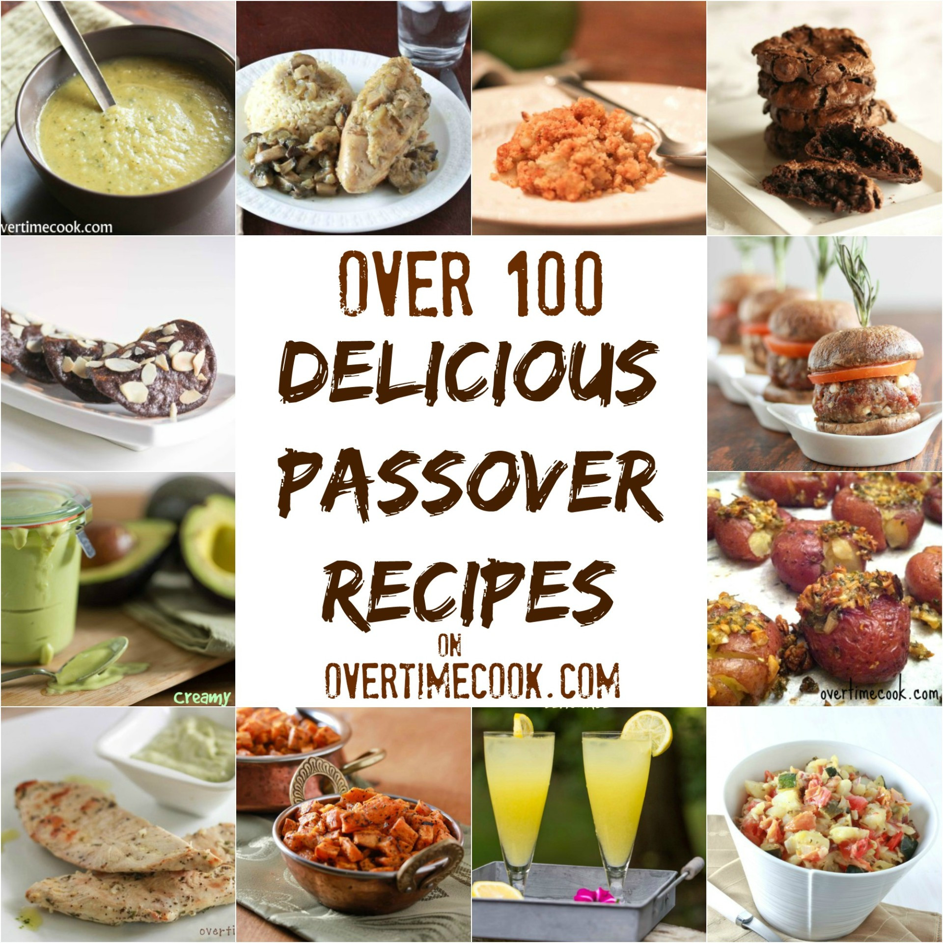 Passover Seder Recipe
 Over 100 Delicious Passover Recipes Overtime Cook