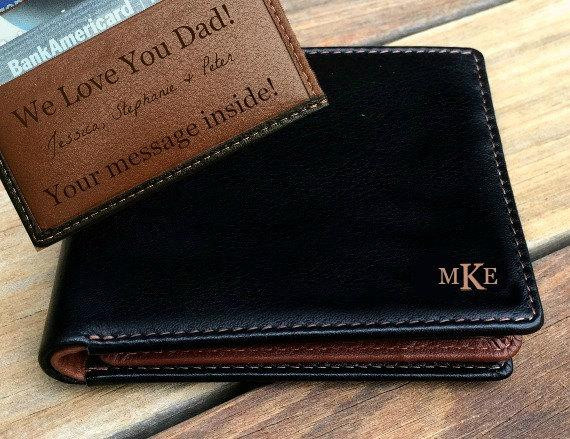 Personalized Gifts For Fathers Day
 Personalized wallet Father s day t for father
