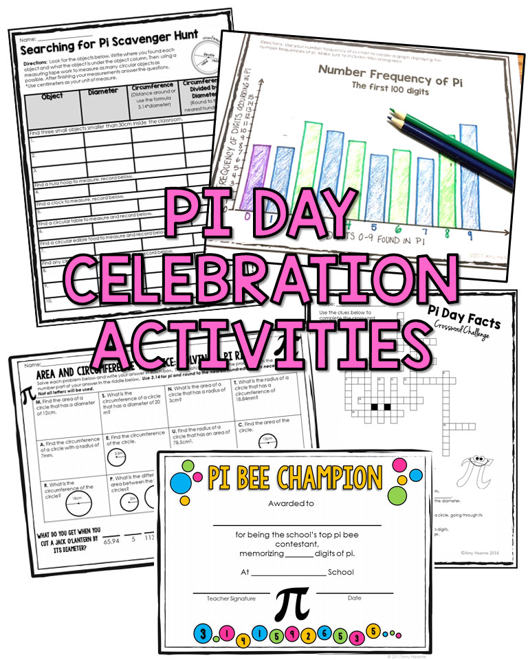 Pi Day Activities Middle School
 Pi Day Activities Bundle for Middle School Students