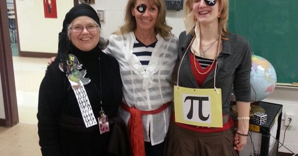 Pi Day Costume Ideas
 Pi rate Halloween costumes Math teachers at GHS