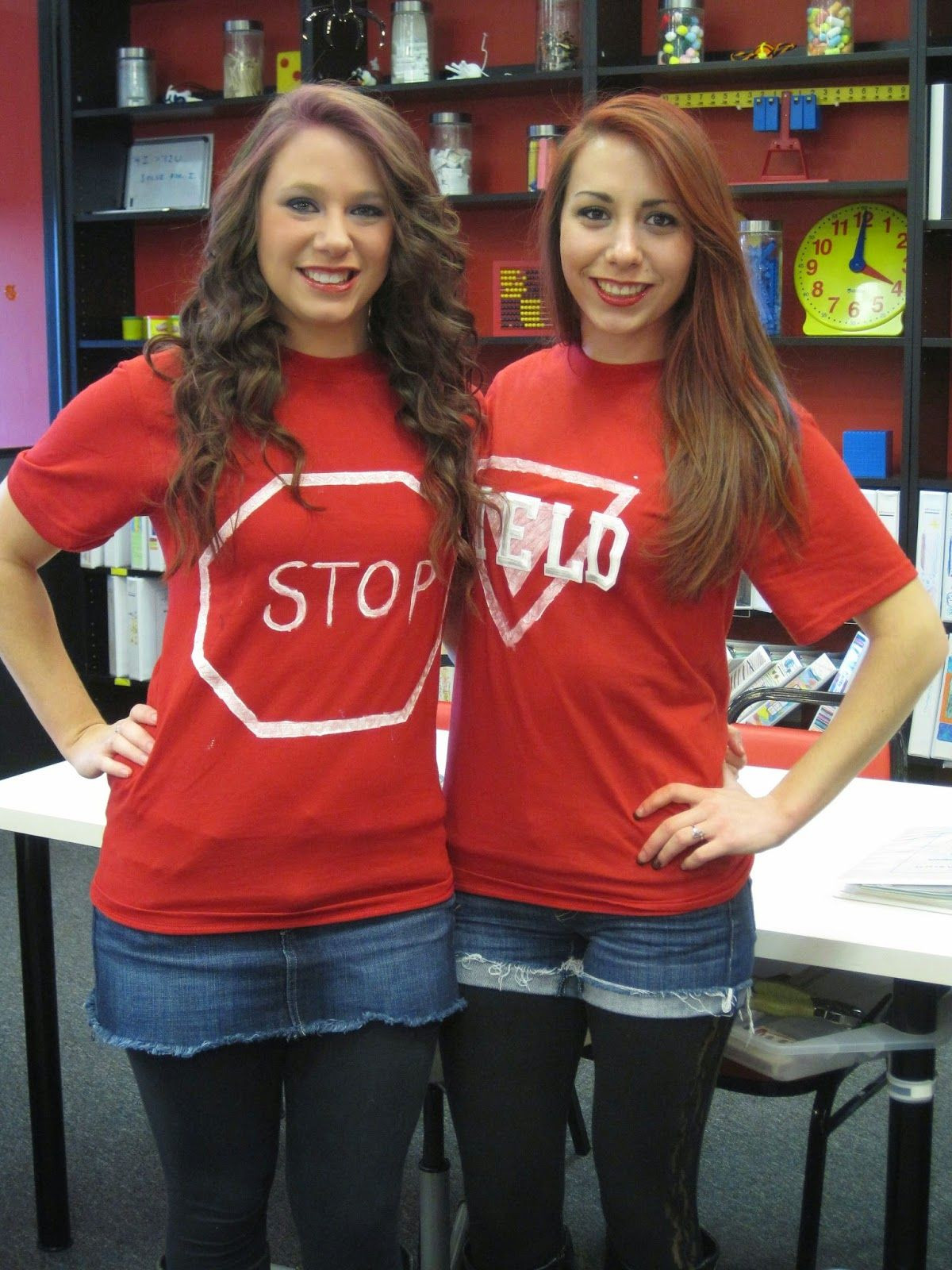 Pi Day Costume Ideas
 "Co Sines" Trigonometry and traffic signs — what a clever
