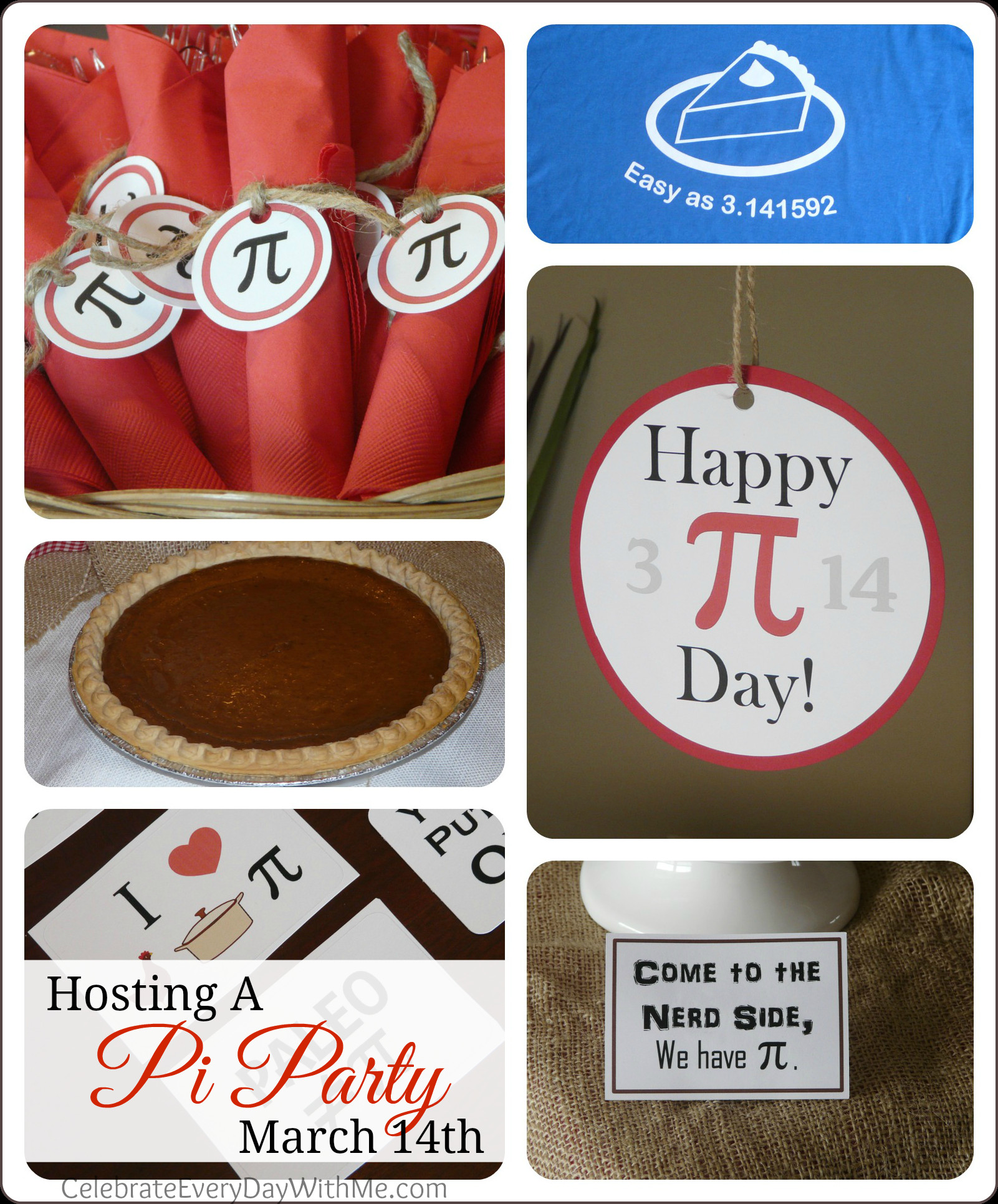 Pi Day Gift Ideas
 Pi Day Party