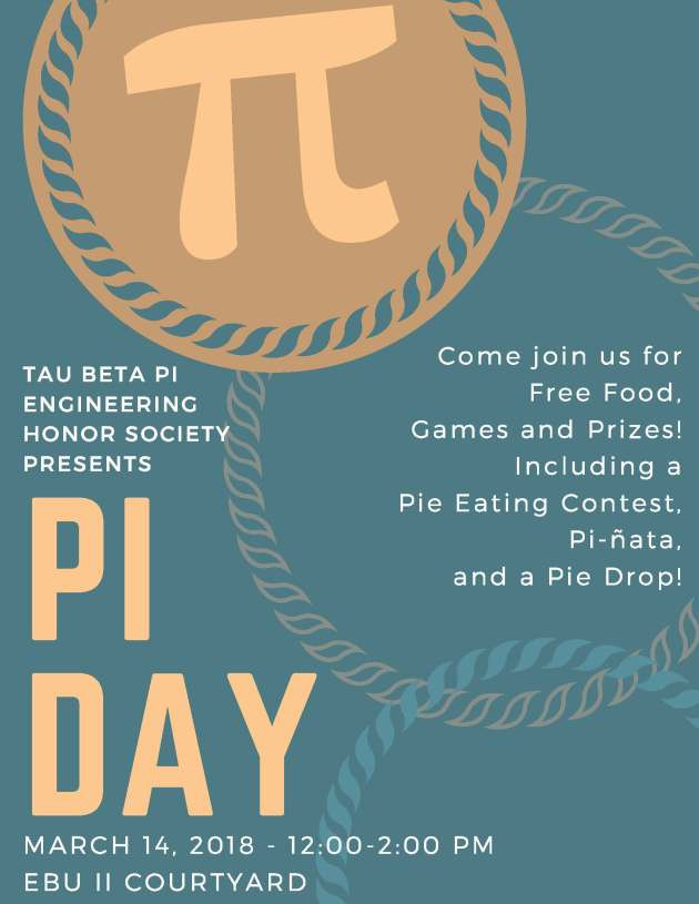 Pi Day Party Invitations
 Tau Beta Pi Annual Pi Day Celebration