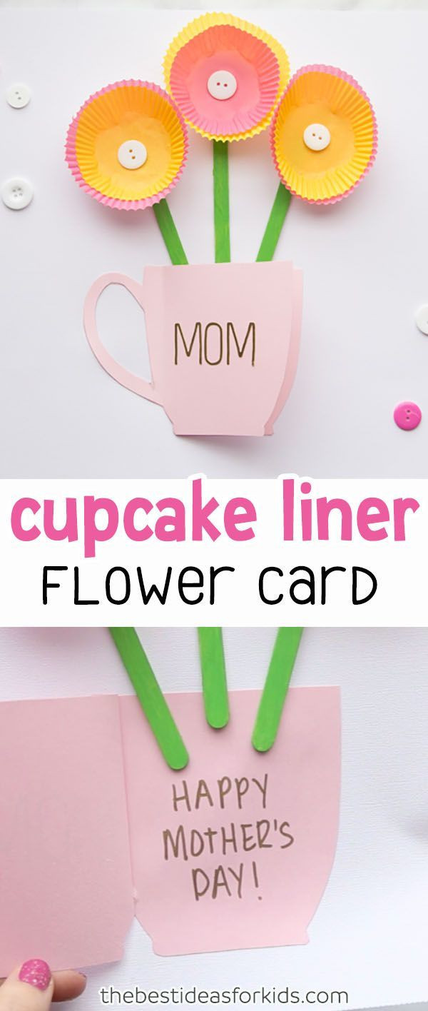 Pinterest Mothers Day Crafts
 Handmade Mothers Day Card Mother s day