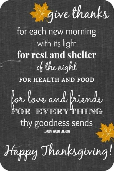 Pinterest Thanksgiving Quotes
 Give Thanks For Each New Morning Happy Thanksgiving