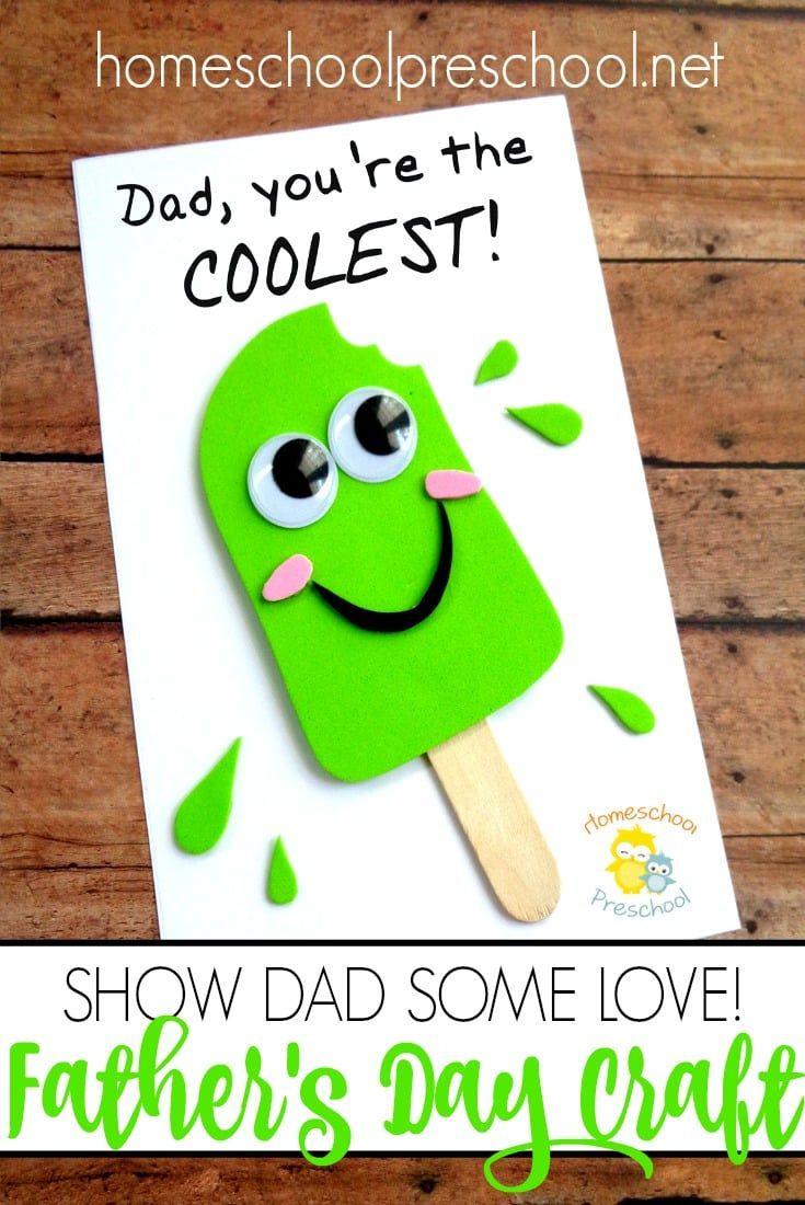 Preschool Fathers Day Craft
 Easy DIY Fathers Day Craft That Your Kids Can Make
