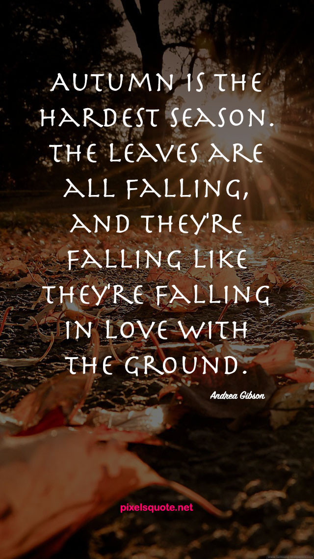 Quotes About Fall And Love
 Quotes about Autumn Fall quotes