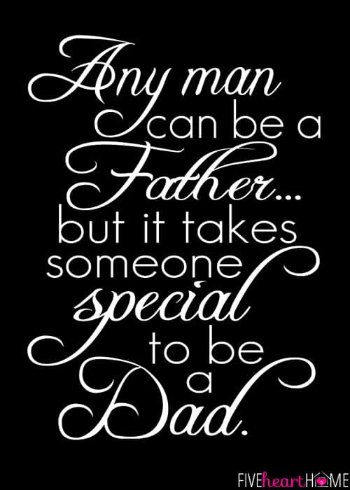 Quotes On Fathers Day
 Father’s Day Free Printable Dad Quote