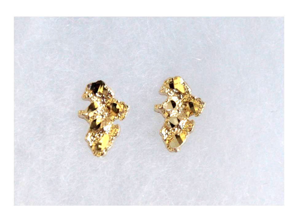 Real Gold Earrings For Men
 10k Real Gold Yellow Nug Stud Earring Uni Men La s