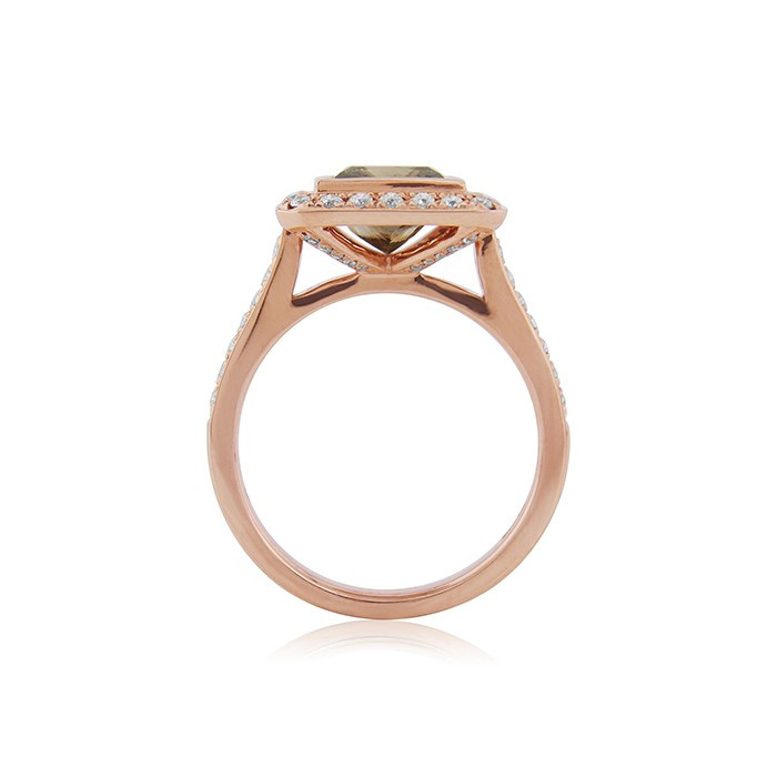 Rose Gold Engagement Rings With Chocolate Diamonds
 Rose Gold Chocolate Diamond Ring