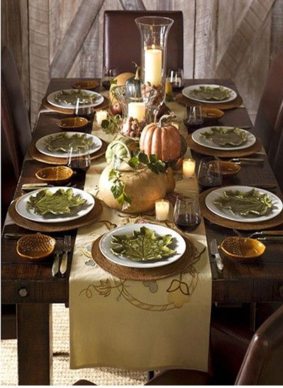 Rustic Thanksgiving Decor
 27 Festive and Cozy Ideas for Thanksgiving Decorations