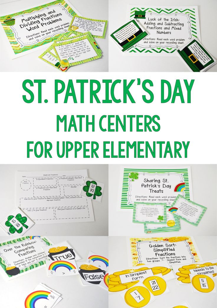 Saint Patrick's Day Activities For Elementary Students
 36 Best images about St Patrick s Day in the Classroom on