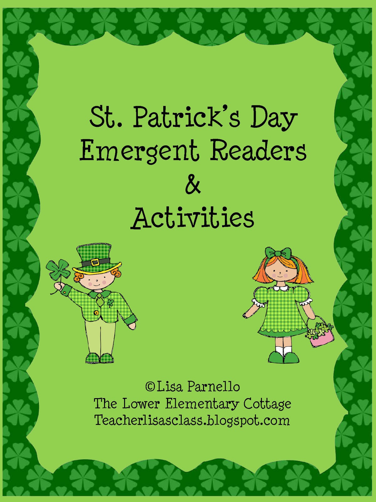 Saint Patrick's Day Activities For Elementary Students
 The Lower Elementary Cottage St Patrick s Day Readers