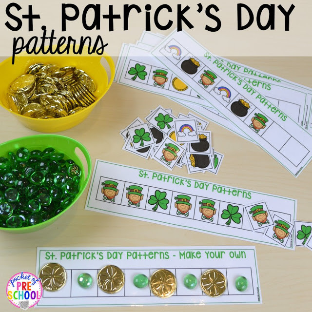 Saint Patrick's Day Activities For Elementary Students
 St Patrick s Day Centers and Activities Pocket of Preschool