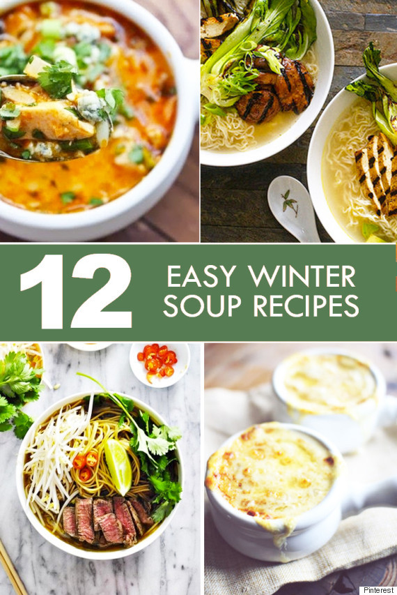 Soup Ideas For Winter
 Winter Soup Recipes 12 Easy And Tasty Meals