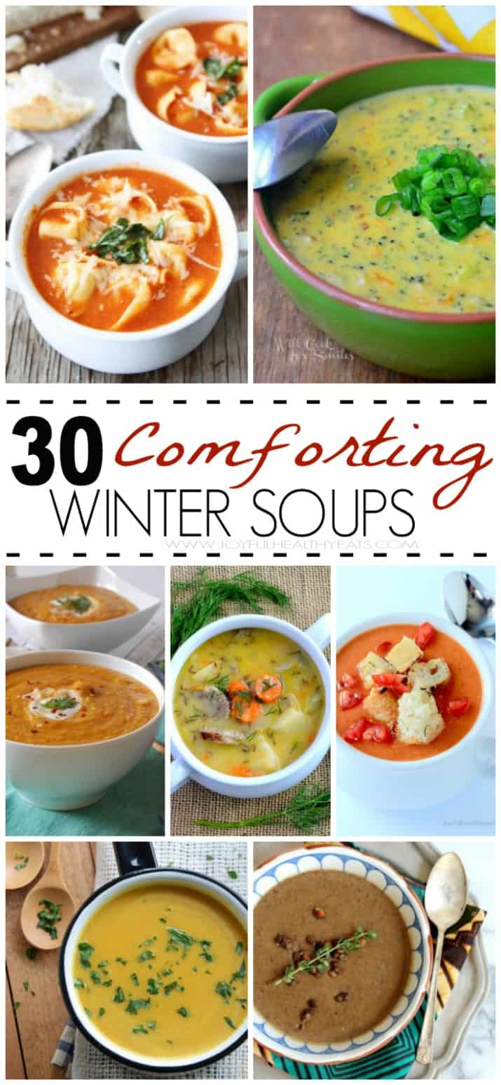 Soup Ideas For Winter
 30 forting Winter Soup Recipes