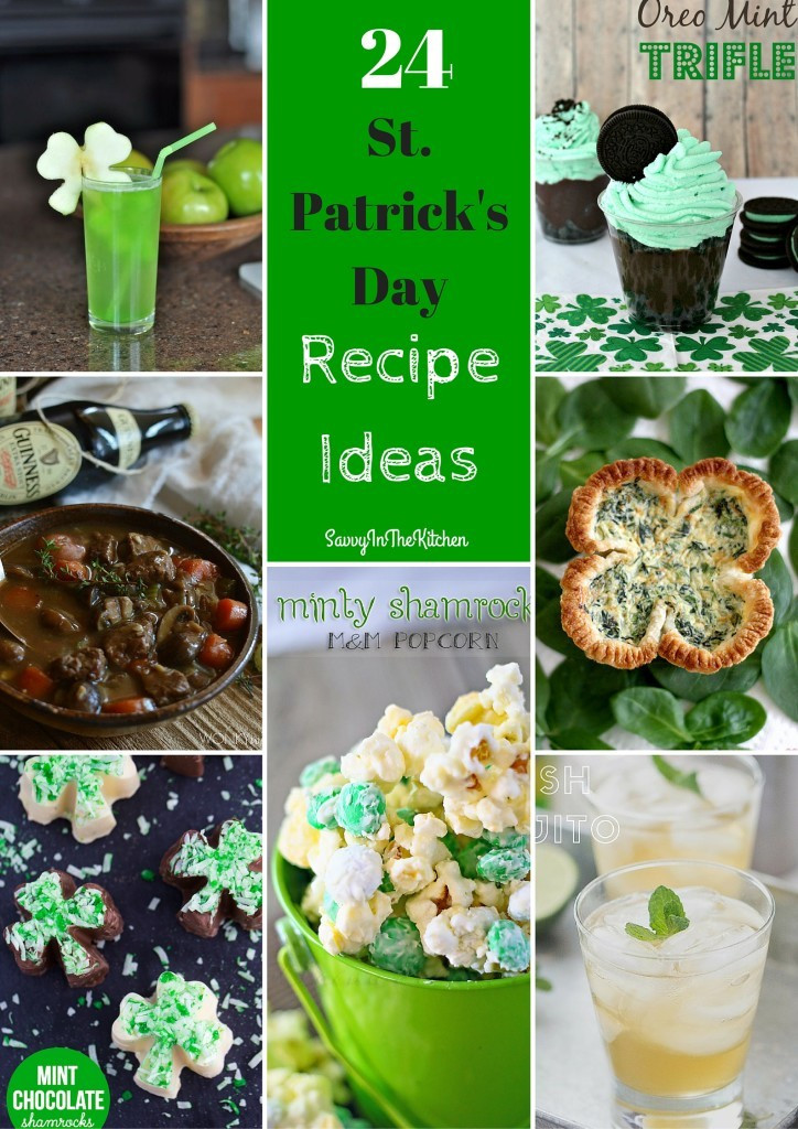 St Patrick's Day Brunch Ideas
 24 St Patrick s Day Recipe Ideas Savvy In The Kitchen