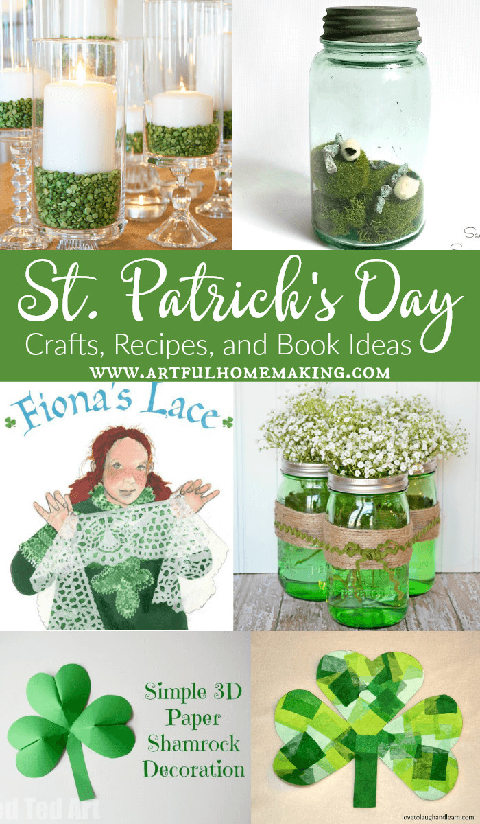 St Patrick's Day Crafts Pinterest
 St Patrick s Day Crafts Recipes and Books Artful