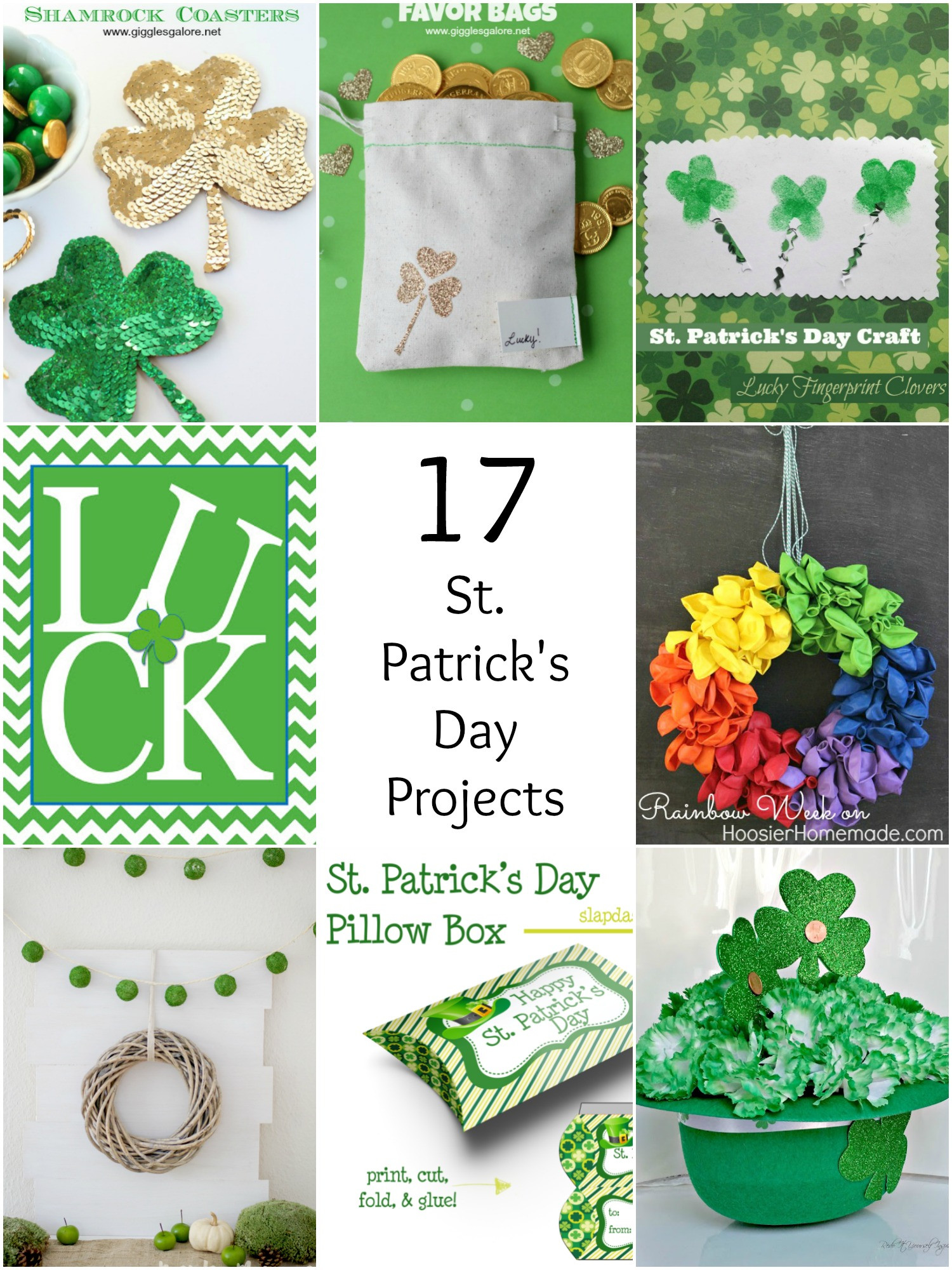 St Patrick's Day Crafts Pinterest
 So Creative 17 Fun St Patrick s Day Projects