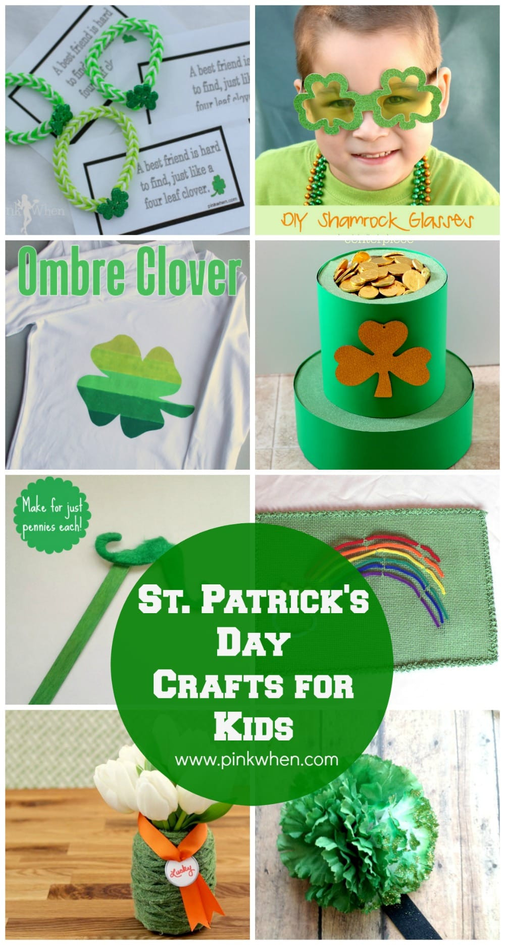 St Patrick's Day Crafts Pinterest
 10 St Patrick s Day Crafts for Kids PinkWhen