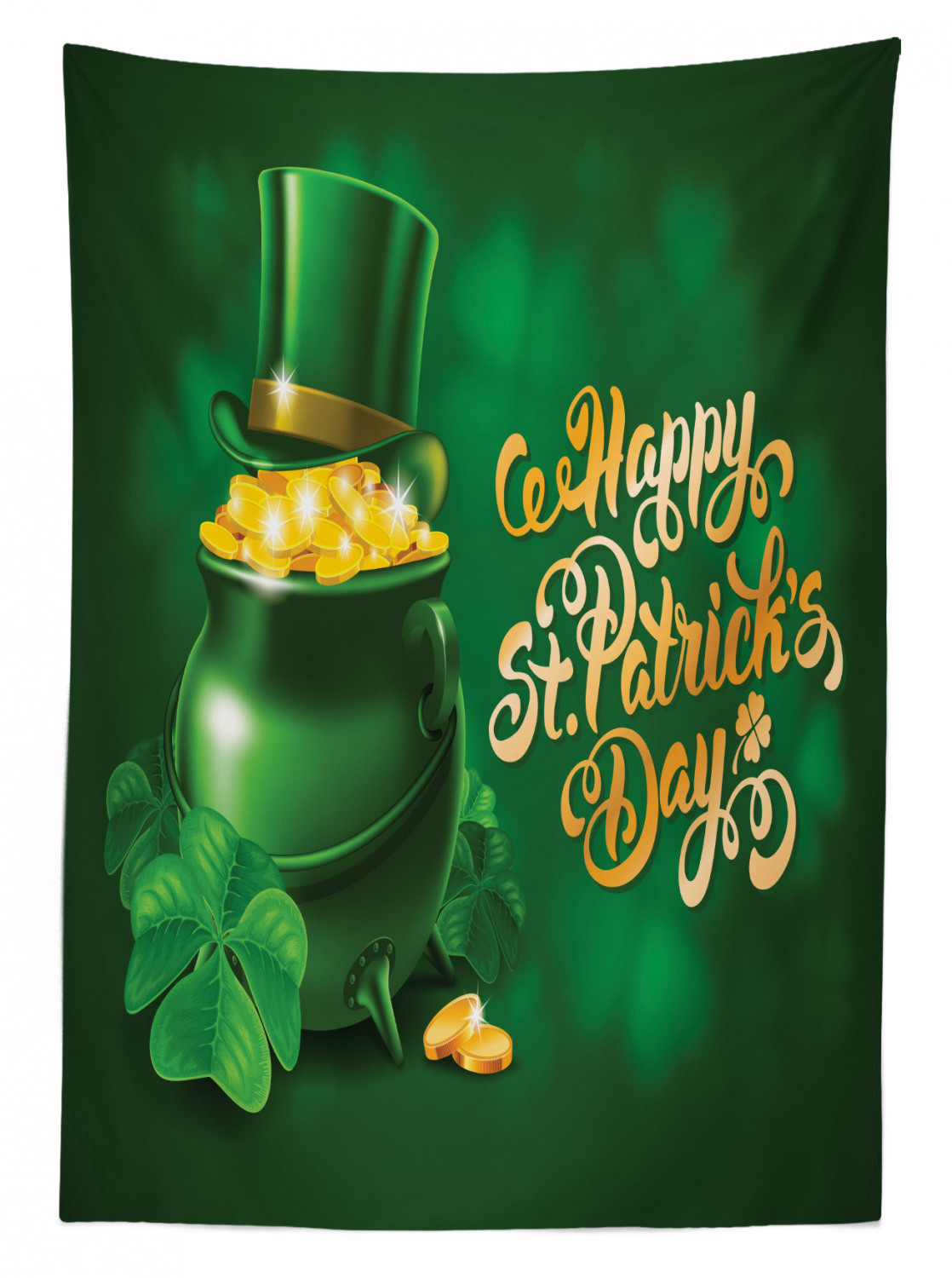 St Patrick's Day Decor
 St Patrick s Day Tablecloth Ambesonne 3 Sizes Rectangular