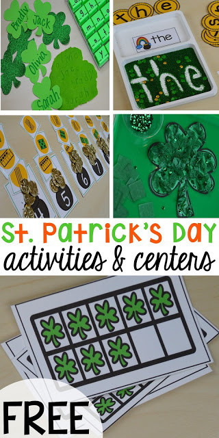 St Patrick's Day Preschool Activities
 St Patrick s Day Centers and Activities Pocket of Preschool