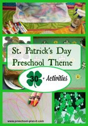 St Patrick's Day Preschool Activities
 St Patricks Day Activities Theme for Preschool