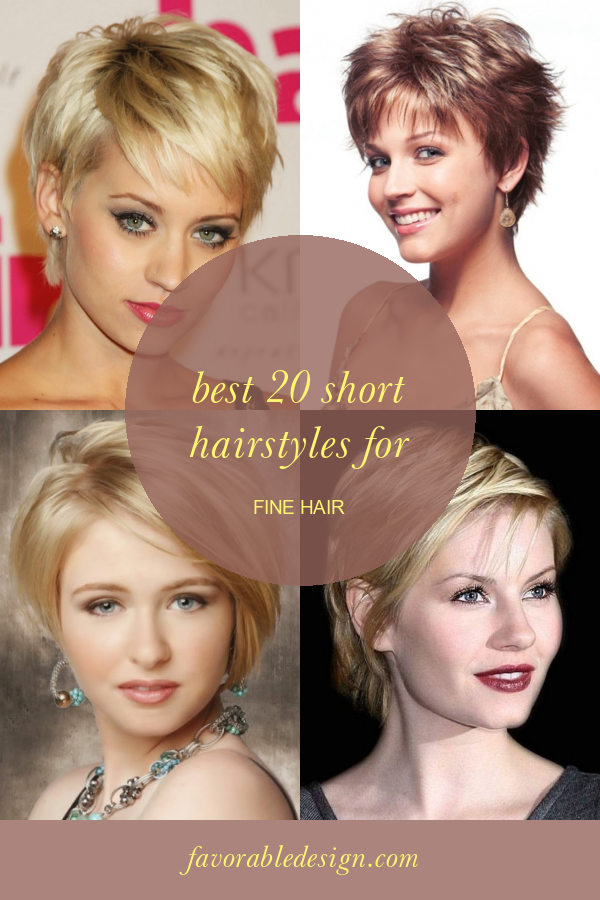 Best 20 Short Hairstyles for Fine Hair - Home, Family, Style and Art Ideas