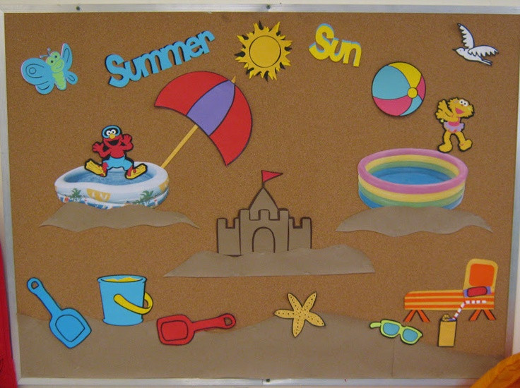 Summer Bulletin Boards Ideas
 204 best images about Summer bulletin board on Pinterest