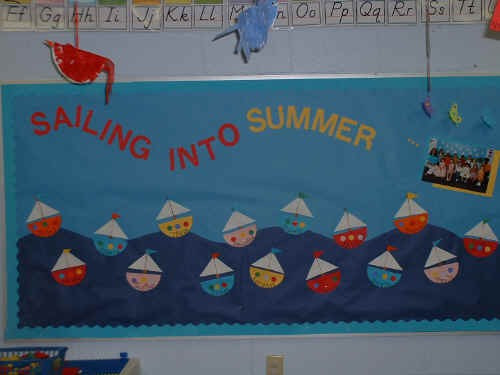 Summer Bulletin Boards Ideas
 Easy Breezy August 2011