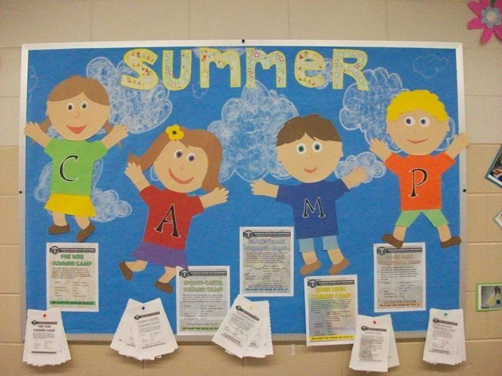 Summer Camp Bulletin Board Ideas
 Summer camp bulletin board