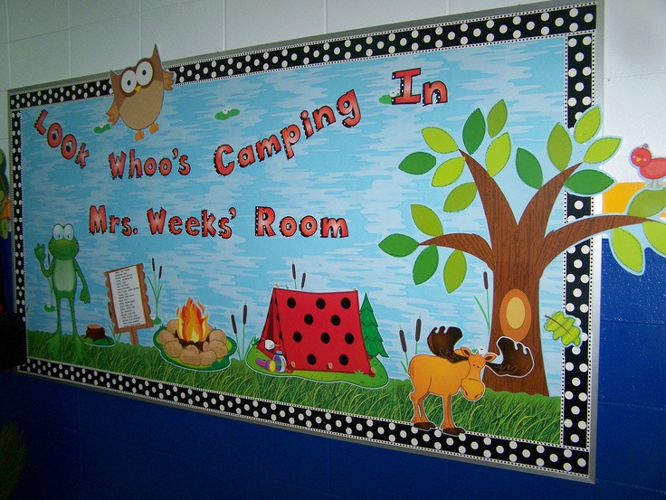 Summer Camp Bulletin Board Ideas
 270 best Camping Theme images on Pinterest