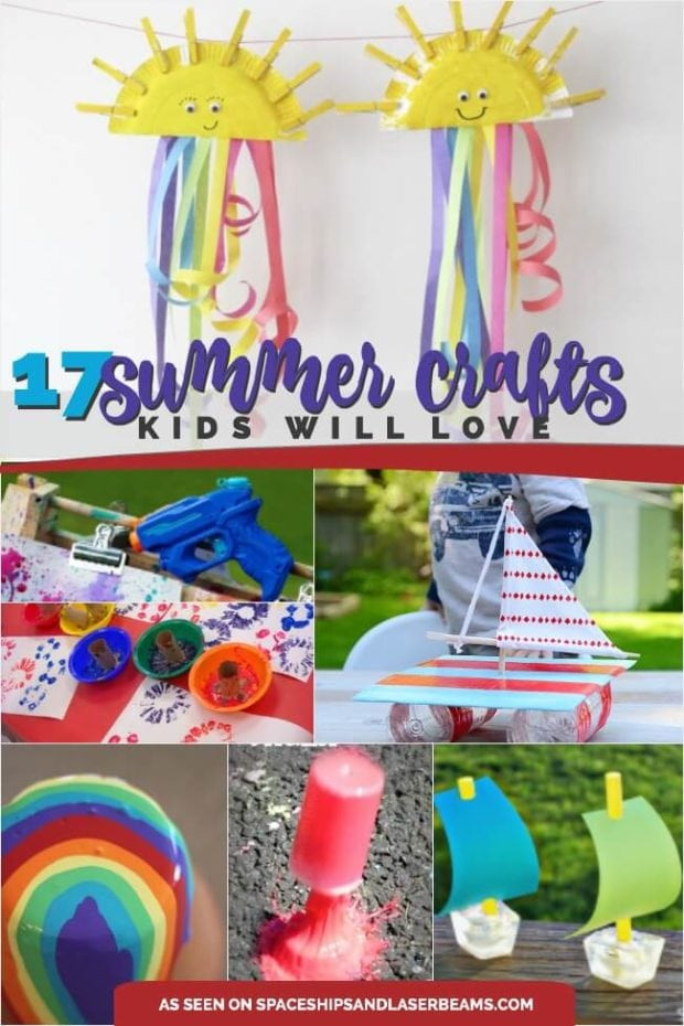 Summer Crafts Preschoolers
 17 Great Summer Crafts for Kids Spaceships and Laser Beams
