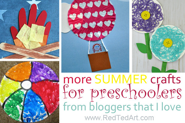 Summer Crafts Preschoolers
 More Summer Crafts For Preschoolers From Bloggers That I