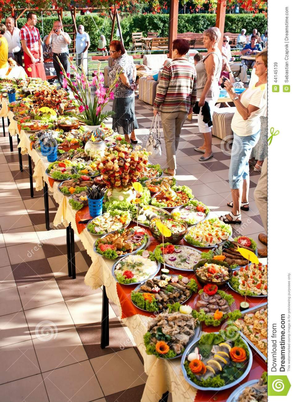 Summer Food Festival
 Summer hotel food festival editorial stock image Image of