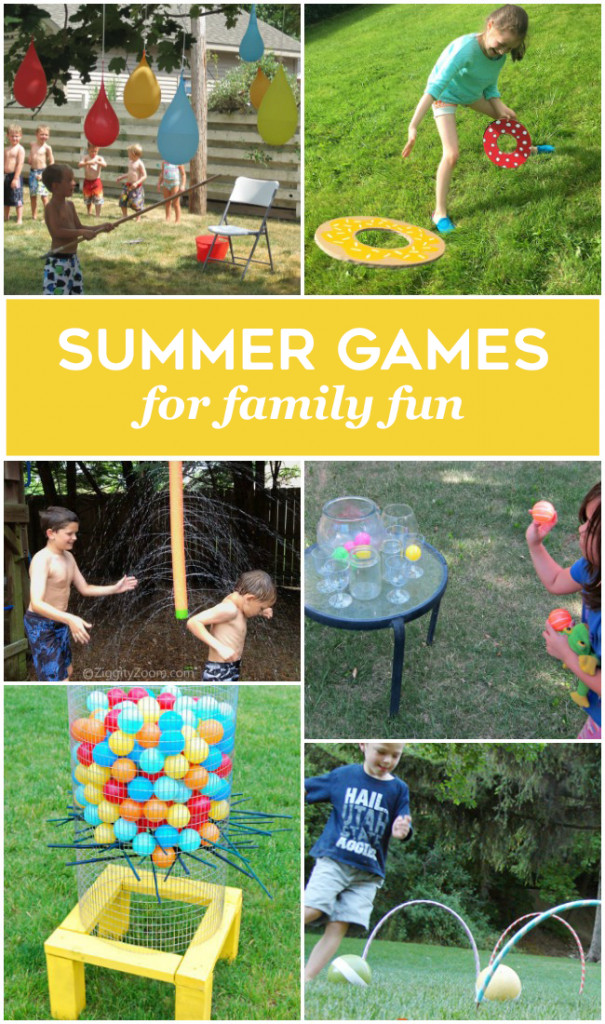 Summer Fun Ideas For Families
 24 Summer Games for Family Fun