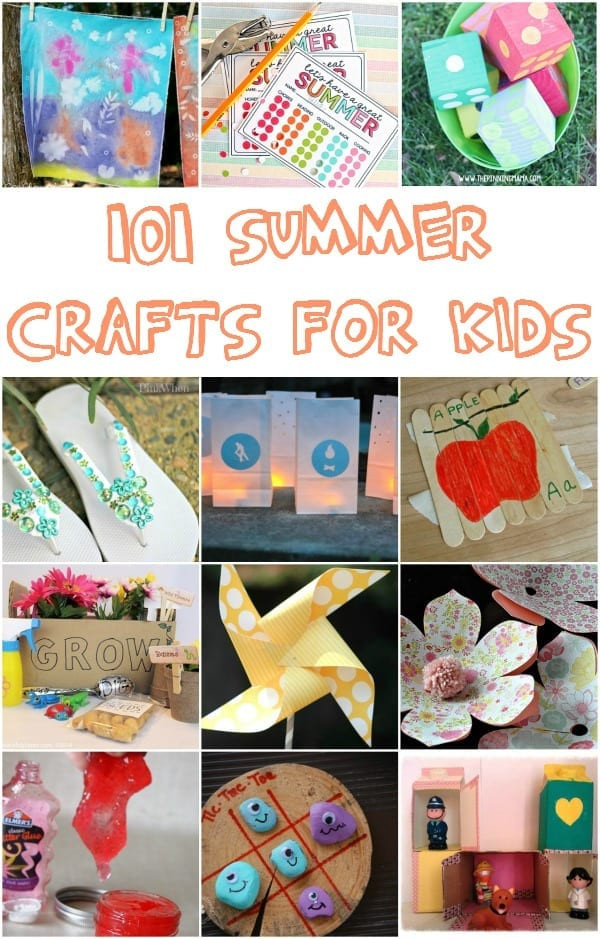 Summer Kid Craft
 101 Summer Crafts for Kids mom makes dinner