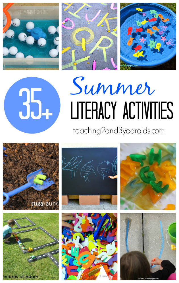 Summer Learning Activities
 Preschool Literacy Activities for Summer
