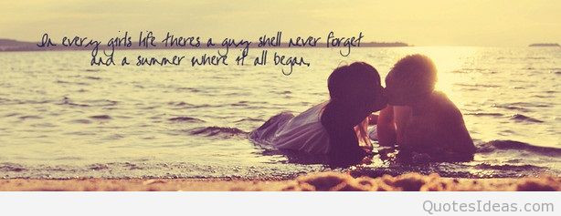 Summer Romance Quote
 summer love quote