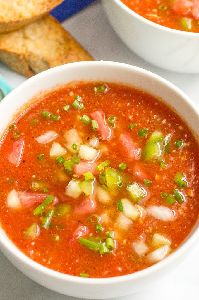 Summer Soups Ideas
 Easy tomato gazpacho soup Family Food on the Table
