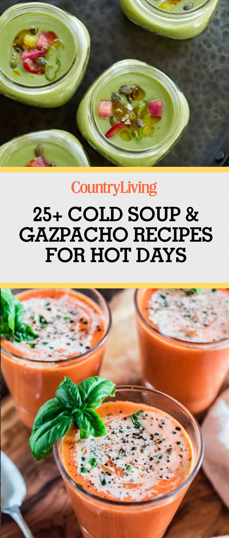 Summer Soups Ideas
 29 Cold Summer Soups and Gazpacho Recipes Recipes for