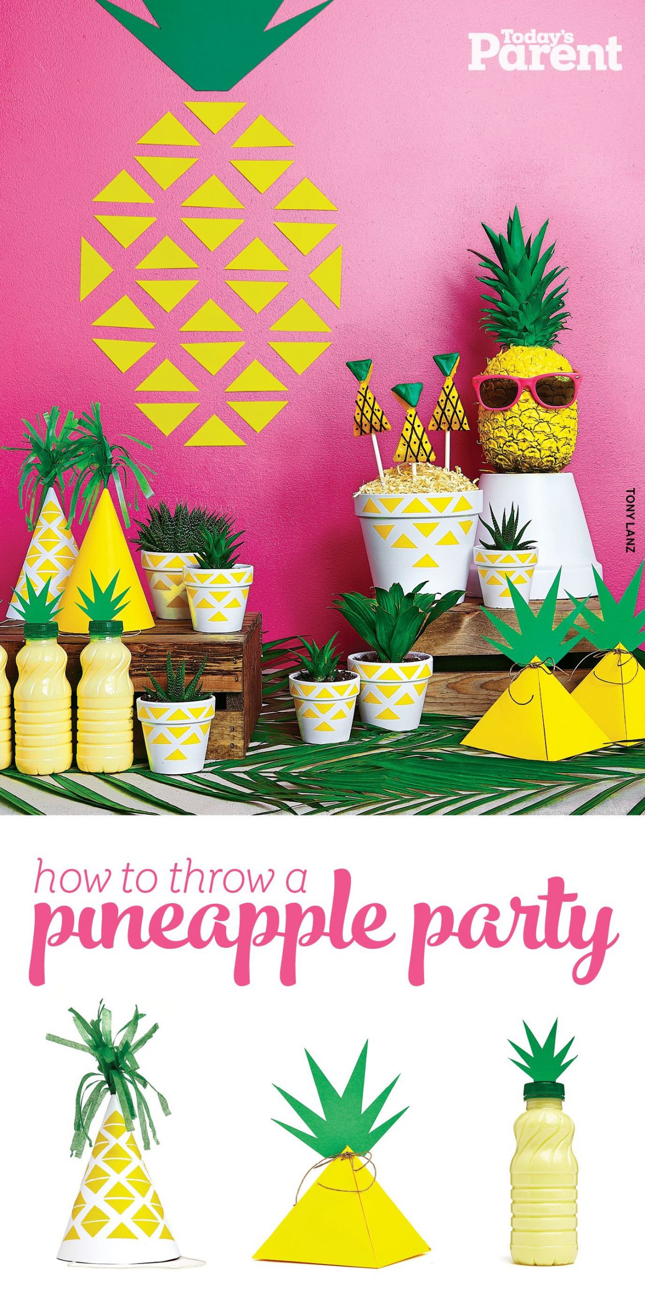 Summer Theme Party
 How to throw a pineapple party