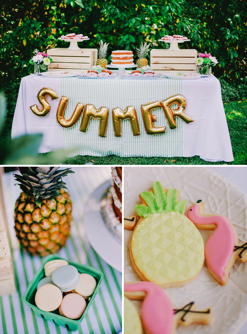 Summer Theme Party
 the Vibrant Visions blog 2016 05 22
