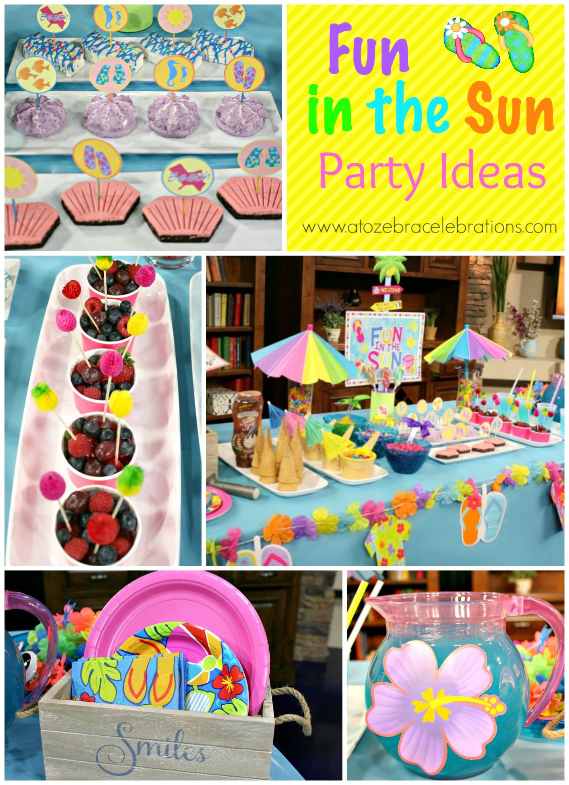 Summer Theme Party
 Summer Party Ideas – Style with Nancy