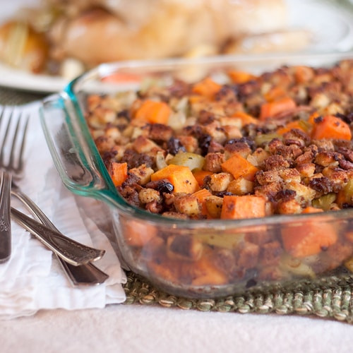 Sweet Potato Recipe For Thanksgiving
 Sweet Potato and Pecan Stuffing
