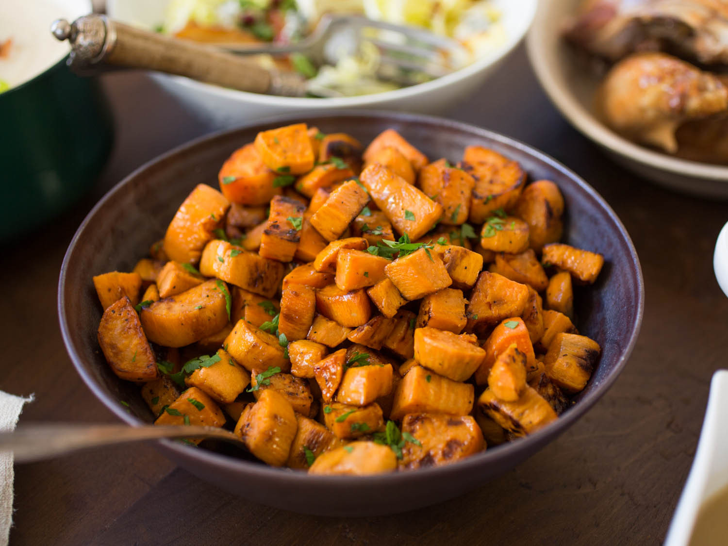 Sweet Potato Recipe For Thanksgiving
 8 Not Too Sweet Sweet Potato Recipes for Thanksgiving