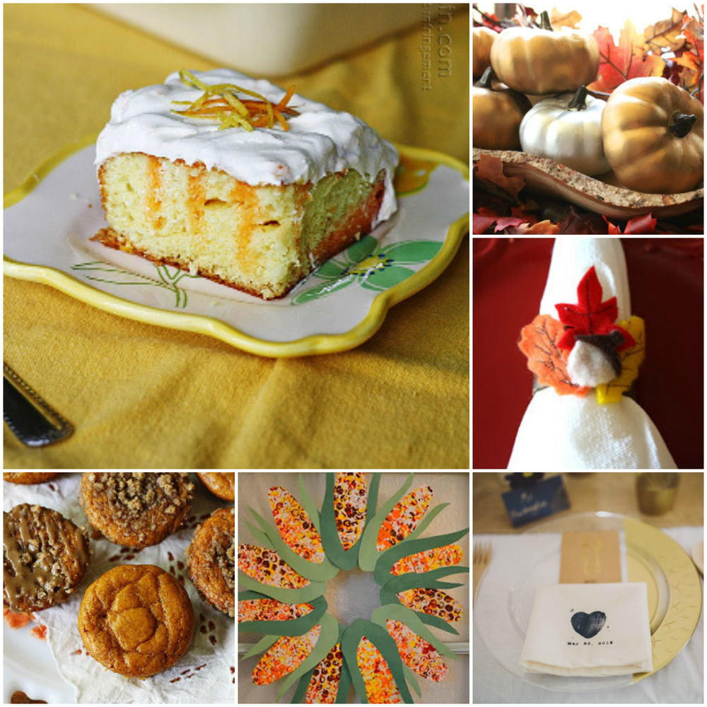 Thanksgiving Day Ideas
 Thanksgiving Craft Ideas 60 Thanksgiving Recipes and